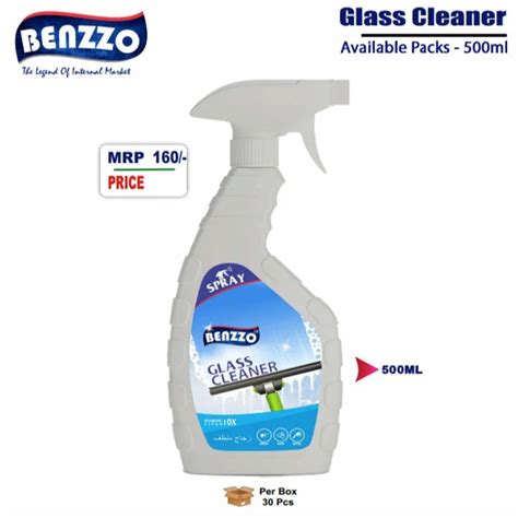 Benzzo Trigger Spray Glass Cleaner Liquid Packaging Type Bottle