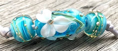 Pin By Pinner On Elsa Floral Beads Lampwork Jewelry Beads