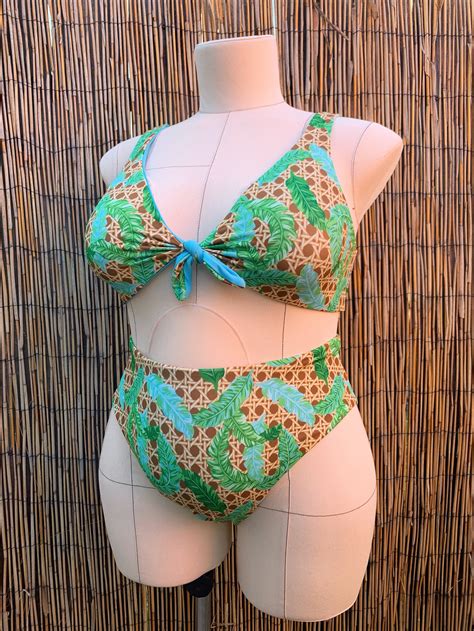 Reversible Bikini Top Sewing Pattern PDF Women S Swimsuit Etsy
