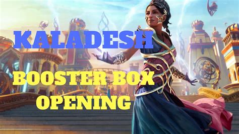 Mtg Kaladesh Booster Box Opening Magic The Gathering Youtube