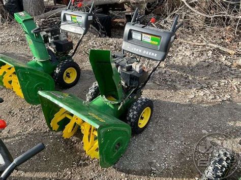 John Deere D Snow Blower Sn M Dx Jeff Martin