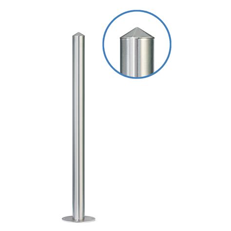 Absperrpfosten Acero Kettenkopf V A Mm Aus Edelstahl Stein Hgs