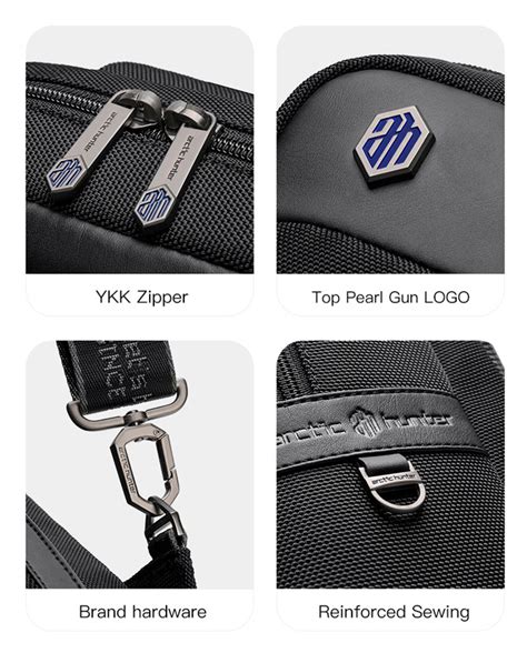 ARCTIC HUNTER τσάντα Crossbody XB00116 θήκη για tablet μαύρη sequoia gr