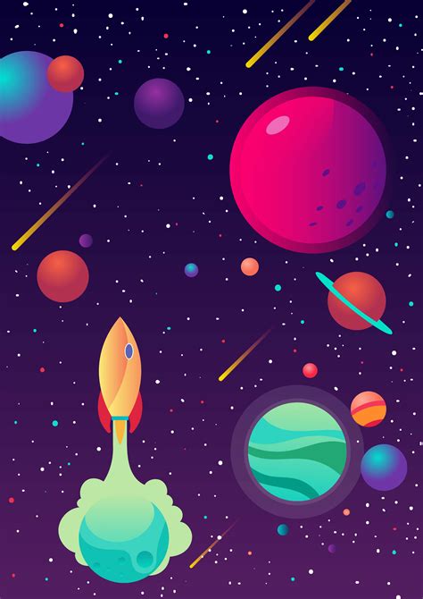 Galaxy Background 347642 Vector Art at Vecteezy