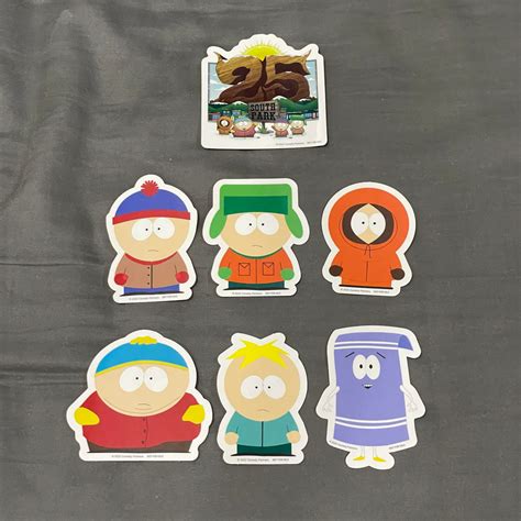 South Park Sticker Acrylic Standee Keyring Tweek Craig Stan Kyle Kenny