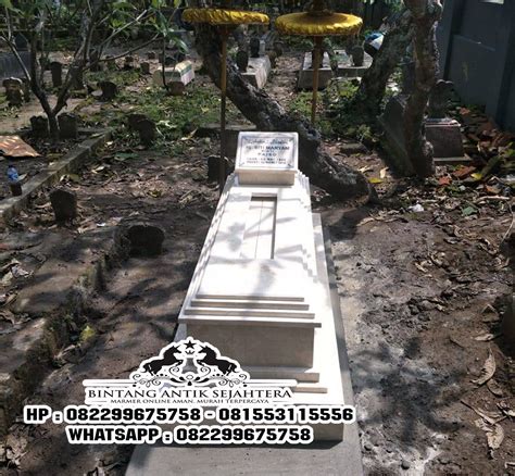 Batu Nisan Kuburan Jual Makam Granit Minimalis Pusara Nisan Makam