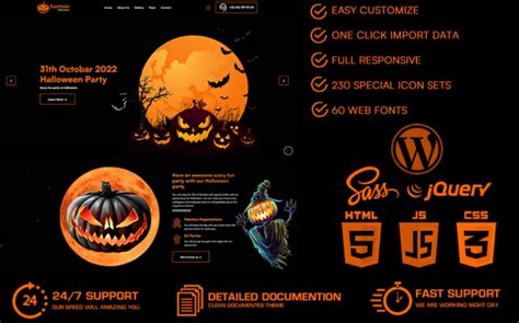 Treat Yourself With 10 Halloween Website Templates to Make This Night ...