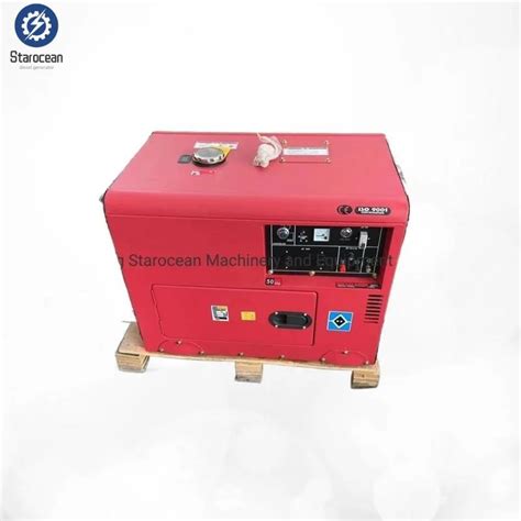 New Type Super Silent Air Cooled Diesel Generator 7kw 8kw 10kva China