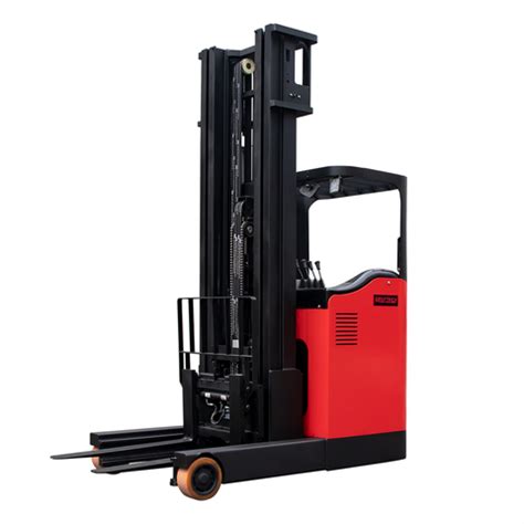 China Seated Type V Electric Reach Truck Cqd E Manufacturers