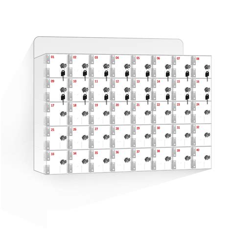 Cell Phone Locker Box, Cell Phone Locker for Classroom Lock Box with