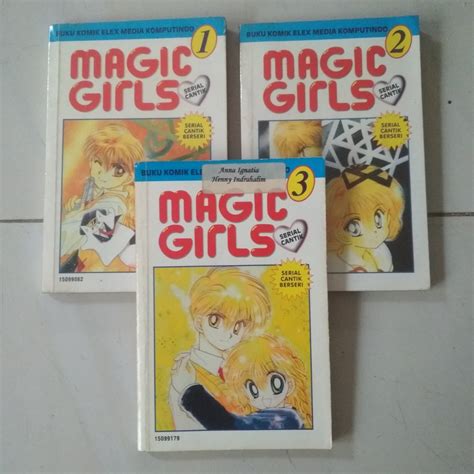 Set Komik Elex Serial Cantik Berseri Magic Girls Vol 1 3 Mika