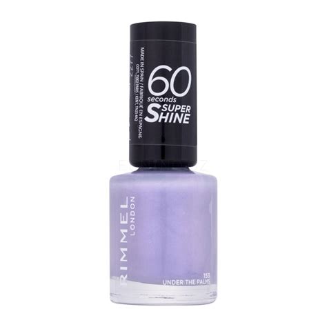 Rimmel London Seconds Super Shine Lak Na Nehty Pro Eny Ml Odst N