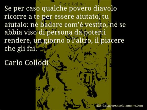 Cartolina Con Aforisma Di Carlo Collodi Libri Da Leggere