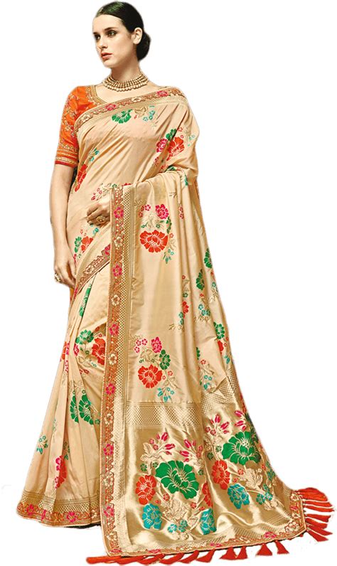 Download Elegant Traditional Saree Model