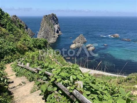 島武意海岸 積丹半島 ニセコ積丹小樽海岸国定公園 北海道 No 22054574｜写真素材なら「写真ac」無料（フリー）ダウンロードok