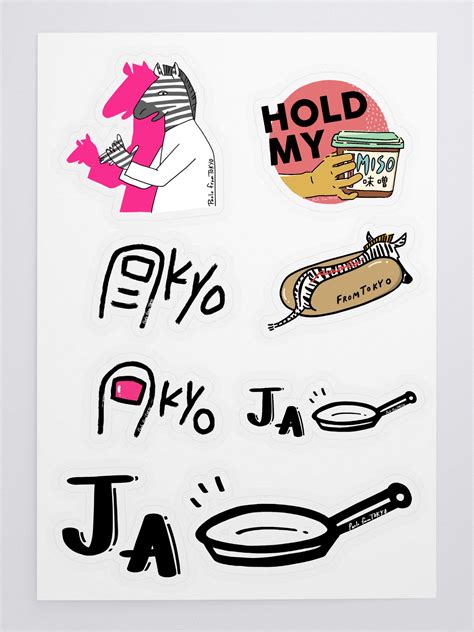 Paolo fromTOKYO Assorted Stickers | Paolo fromTOKYO Shop