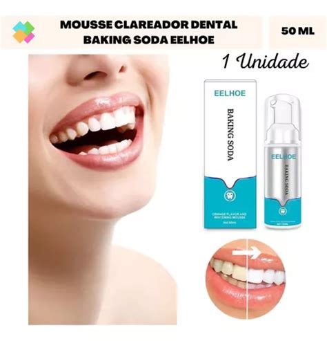 Eelhoe Baking Soda Mousse De Clareamento Dos Dentes Ml Parcelamento