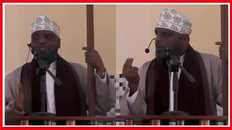 Live Sheikh Othman Anatoa Mawaidha Mazito Mbele Ya Rais Mwinyi Na