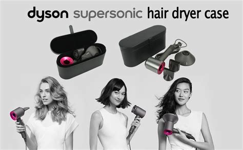 Sensico Estuche Organizador De Viaje Duro Para Secador De Pelo Dyson