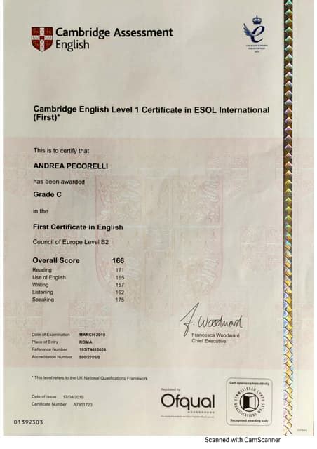 Cambridge First Certificate B2 Pdf