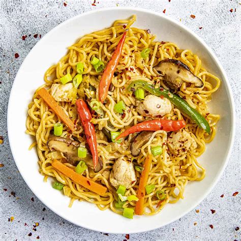 Yakisoba Noodles Recipe Chili Pepper Madness