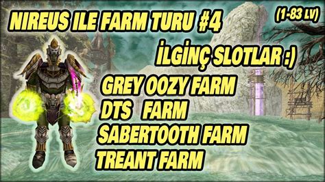 Knight Online Nireus Ile Farm Turu Gray Oozy Dts Sabertooth