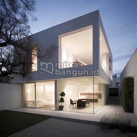 8 Rumah Kotak Minimalis Desain Jepang Modern And Lainnya