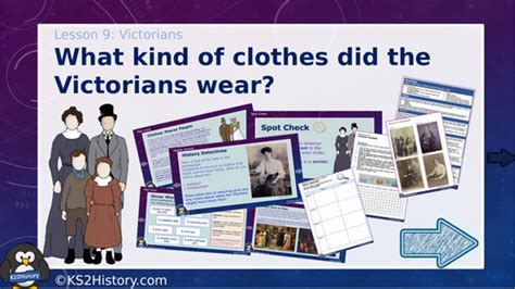 Victorian Clothing Lesson For Ks2 Teaching Resources