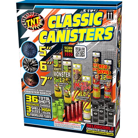 Fireworks TNT Fireworks CLASSIC CANISTERS