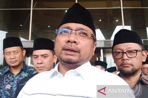 Di Jogja Menag Bawa Kabar Soal Pencarian Jemaah Haji Yang Masih Hilang