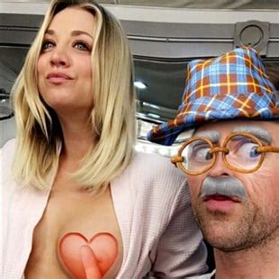 Kaley Cuoco Posts Pic Of Her Boob On Snapchat