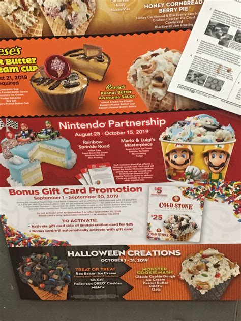 Nintendo Partners With Cold Stone Creamery To Bring Mario Themed Treats Nintendo Wire