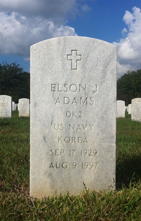 Elson Joseph Adams 1929 1997 Find A Grave Memorial