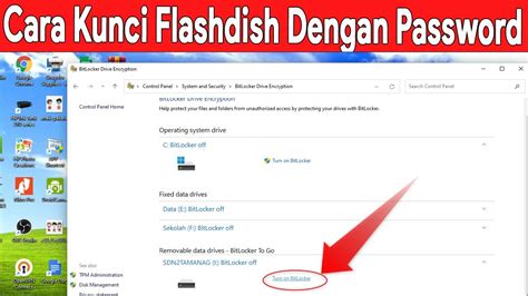 Cara Mengunci Flashdisk Dengan Password Di Windows Tanpa Instal