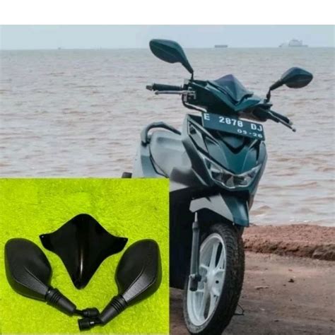 Jual Paket Kaca Spion Click Thailand Plus Visor Variasi Pnp Honda Beat