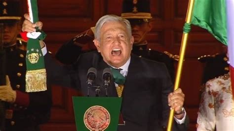 Video Así Fue El Grito De Independecia De Amlo Con El Zócalo