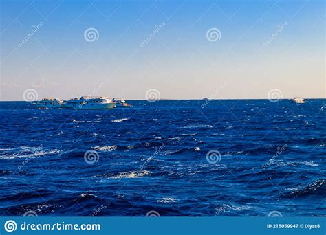 White Yachts Sailing In Red Sea Egypt Stock Image Image Of