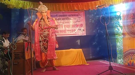 श्री माऊली दशावतार नाट्यमंडळ डोंगरपाल आयोजित एकपात्री नाट्यस्पर्धा