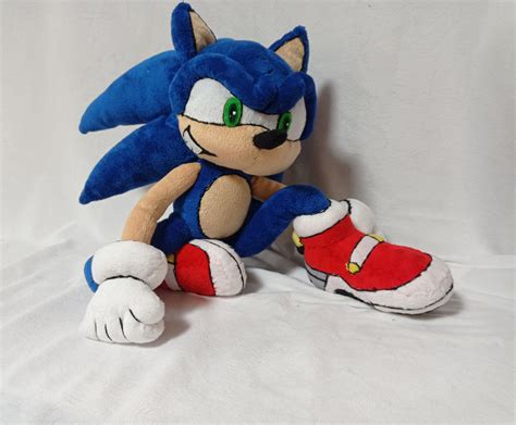 Sonic Adventure 2 with Soap Shoes inspired plush handmade to | Etsy