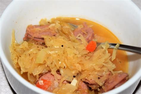 Slovak Cabbage Soup - Kapustnica