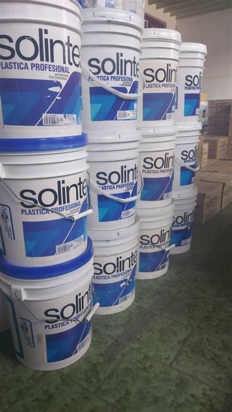 Pinturas Solintex Cuñete Blanco Promocion MercadoLibre