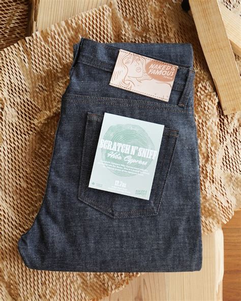 Naked And Famous Denim Just Released The Scratch N Sniff Hiba