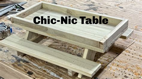 Chic Nic Table Build YouTube