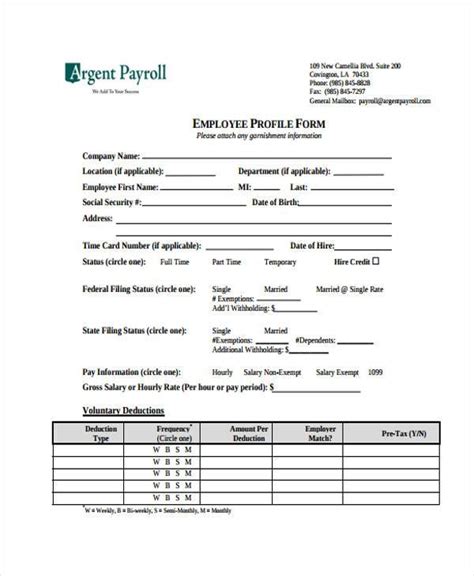 FREE 29 HR Forms In PDF MS Word Excel