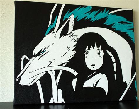 Spirited Away Canvas Art By Popcanvasart On Etsy Anime Canvas