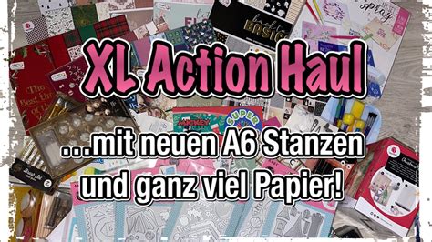 Xl Action Haul Deutsch Neue Stanzen Neue Bl Cke Weihnachten