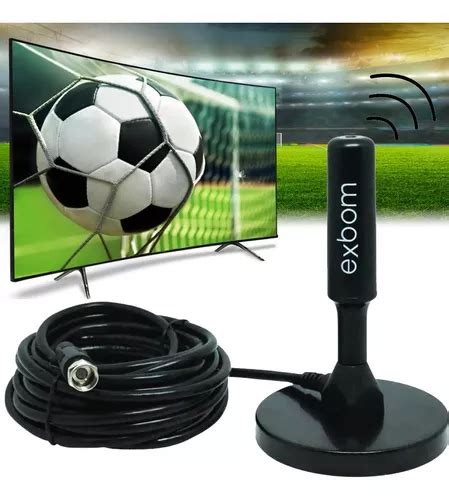 Kit Antena Tv Digital Interna Externa Prova Agua E M Cabo Mercadolivre