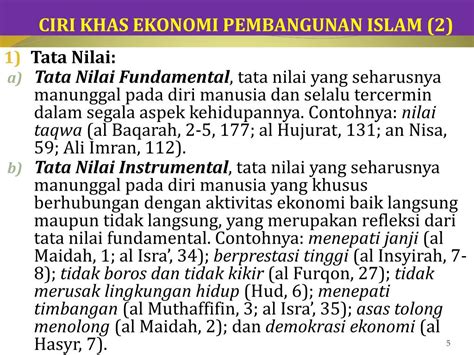 PPT MATERI EKONOMI PEMBANGUNAN DALAM PERSPEKTIF ISLAM PowerPoint