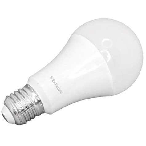 Lâmpada Bulbo Led A60 12W Bivolt E27 Branco Quente 3000K EMPALUX