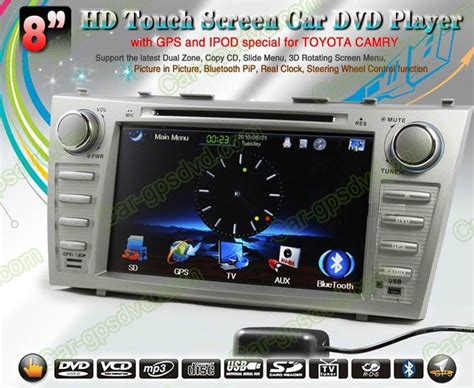 Car DVD GPS Navigation Player For Toyota Camry 07 11 Car LCDTT0001